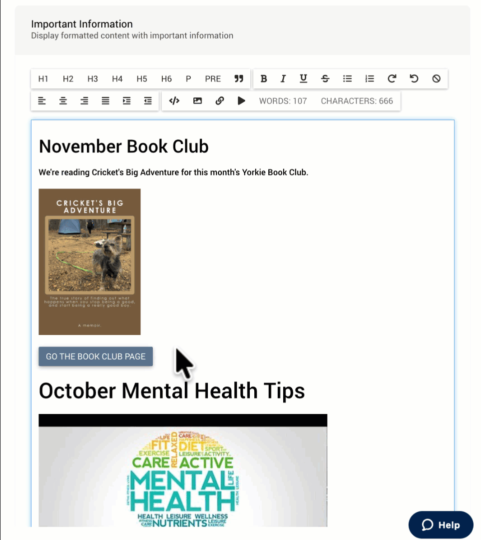 Clickable Buttons Webinar - November 2025 – Involve Support Resource Portal